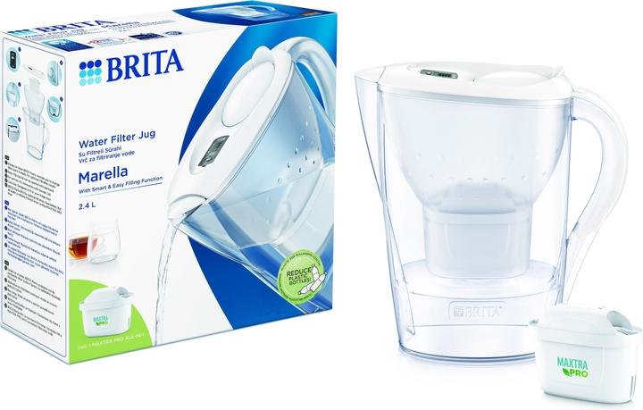 Actual product image Brita filtration jug MARELLA 2.4l. MXpro