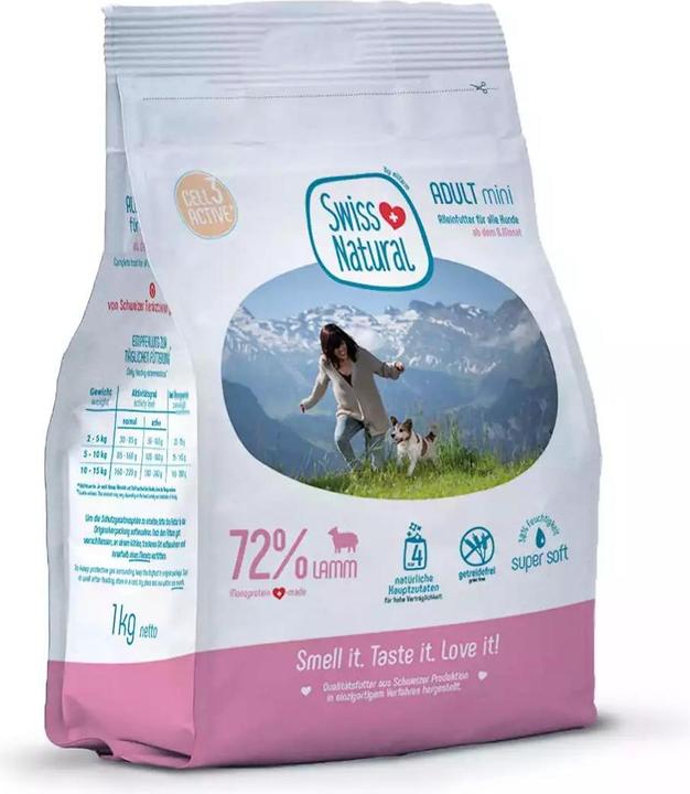 Actual product image Swiss natural Soft ADULT Lamb & Potato (Adult, 9 pcs., 1000 g)