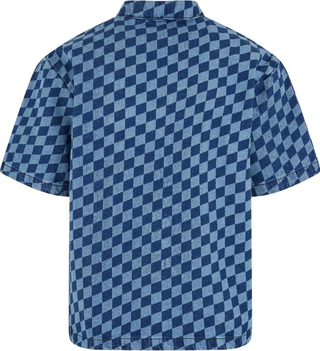 Actual product image Urban Classics Laser Check Printed Boxy Shirt - 166805 (4XL)
