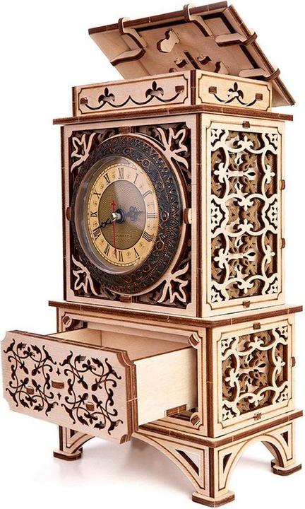 Produktbild Wood Trick Klassische Uhr - Standuhr - 3D Holzbausatz