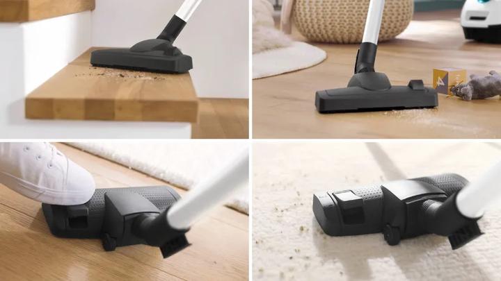 Produktbild Bosch Hausgeräte Serie 4, Staubsauger mit Beutel, ProHygienic, Weiss, BGD41HYG