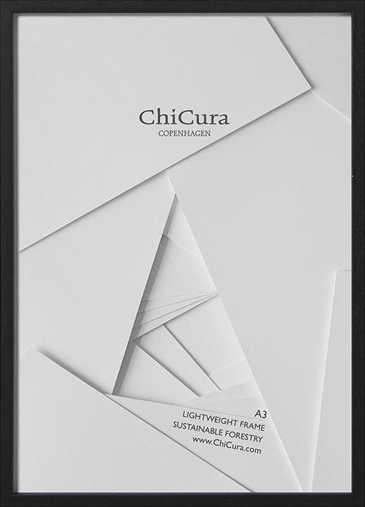 ChiCura Holzrahmen - Glas (A3)