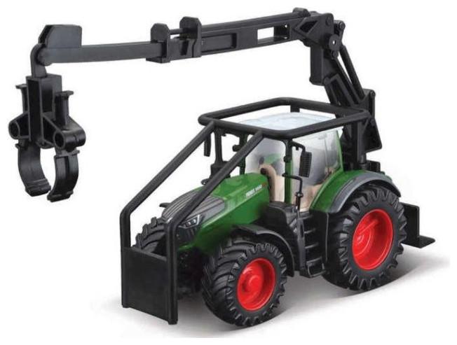 Actual product image Bburago 18-31670 FENDT 1050 Vario τρακτέρ Official κλίμακα 1:32 μεταλλικό πρασινο με κίνηση,φορτωτή