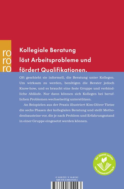 Immagine prodotto Kollegiale Beratung (Tedesco, Kim-Oliver Tietze, 2003)