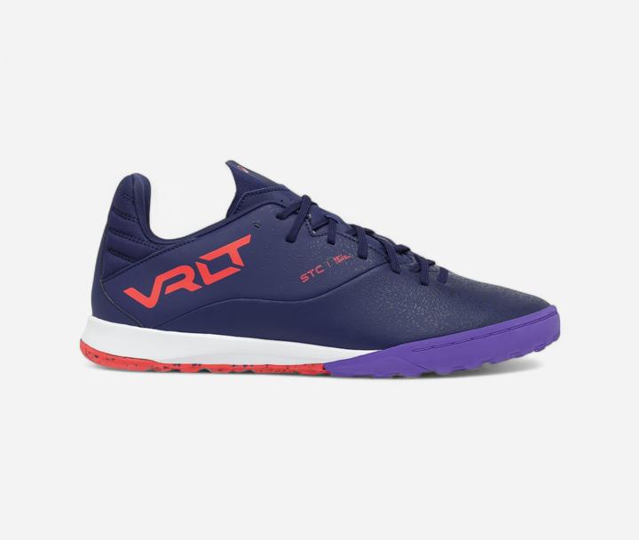 Actual product image Kipsta Damen/Herren Fussball Multinockenschuhe Turf - Viralto I TF violett/blau (47)