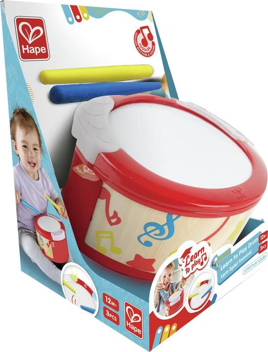Produktbild Hape Lern-Spiel-Trommel (Deutsch, Französisch, Italienisch, Englisch)