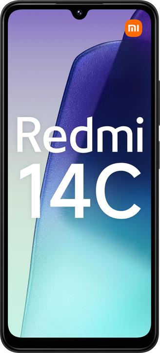 Actual product image Xiaomi Redmi 14C (256 GB, Midnight Black, 6.88", Dual SIM, 50 Mpx, 4G)