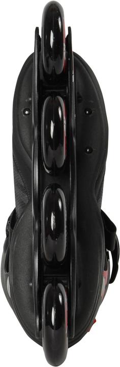 Actual product image K2 F.I.T. 84 Speed Alu Man Inline Skates (Size: 42.0 (US=9.0), black/red) (42)