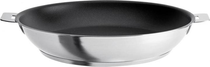 Immagine prodotto Cristel Strato Amovible in acciaio inox antiaderente alto Ø28cm (28 cm, Padella per friggere, Acciaio inossidabile)