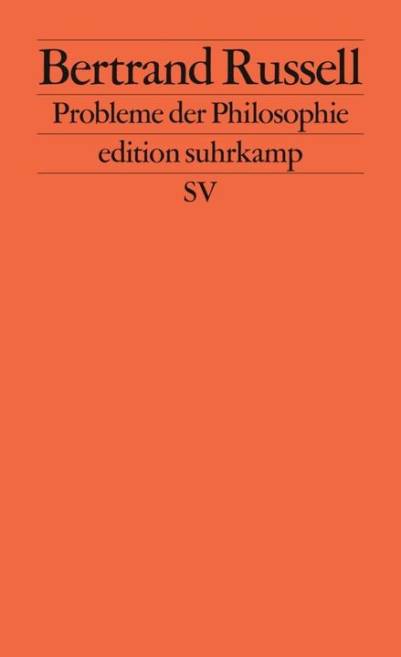 Image du produit Probleme der Philosophie (Allemand, Bertrand Russell, 1967)