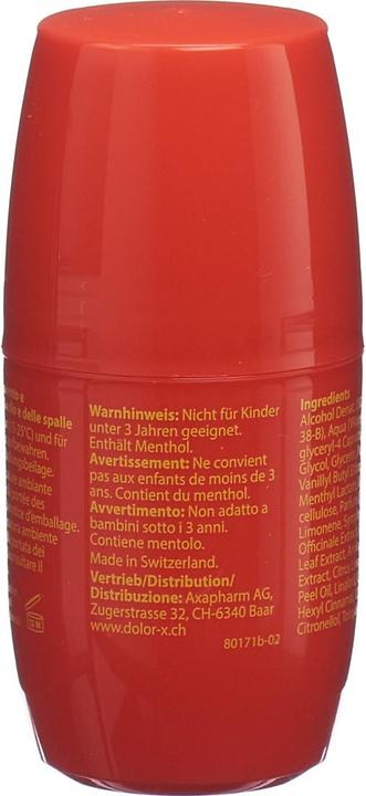 Image du produit Dolor-X Hot Roll-on gel (1 x, 50 ml, 90 g)