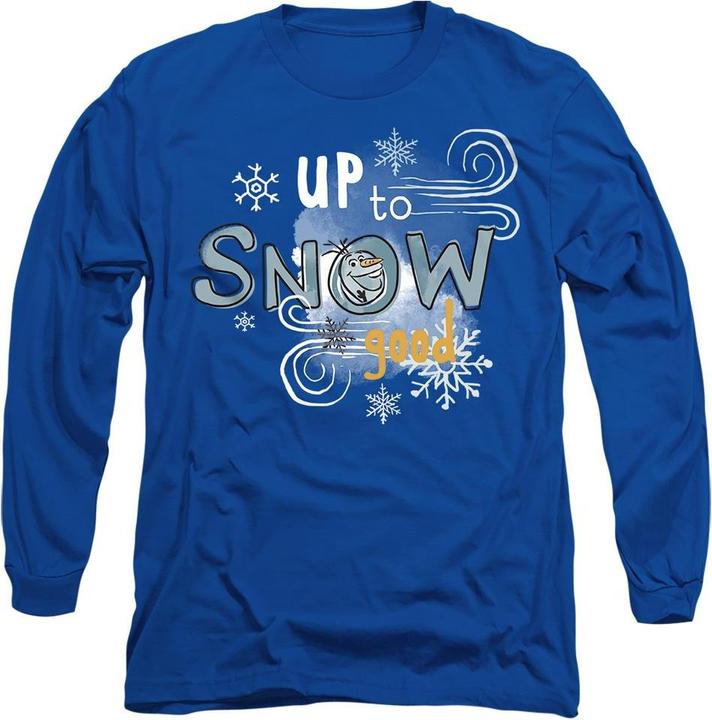 Actual product image Disney Frozen Unisex Adult Up To Snow Good Olaf T-Shirt (L)