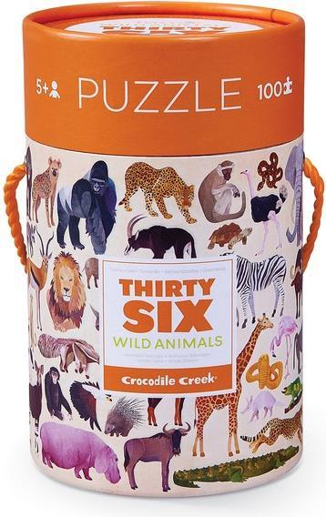 Immagine prodotto Crocodile Creek Puzzle di animali selvatici (100 pezzi)