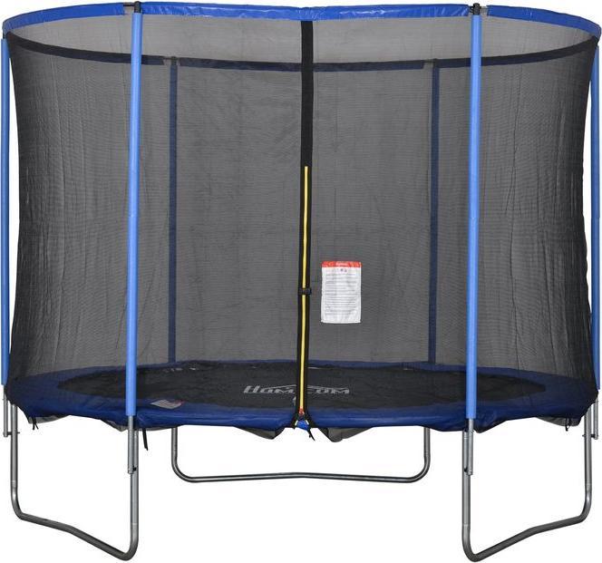 Produktbild Swisshandel24 Trampolin mit Sicherheitsnetz Gartentrampolin für Innen- und Aussenbereich Fitnesstrampolin Stahl Bl (305 cm)