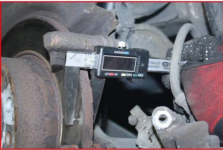 Actual product image KS Tools Digital Brake Disc Caliper 0-60mm, 160mm (6 cm)