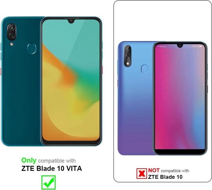 Image du produit Cadorabo Coque pour ZTE Blade 10 VITA universel avec Clip (ZTE Blade 10 Vita)