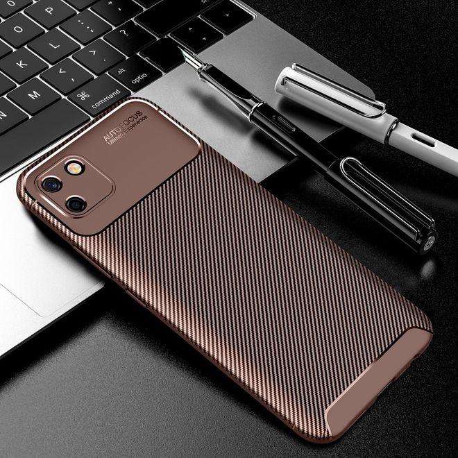 Productafbeelding MU Style Koolstofvezel TPU Softcase-serie (Realme C11)