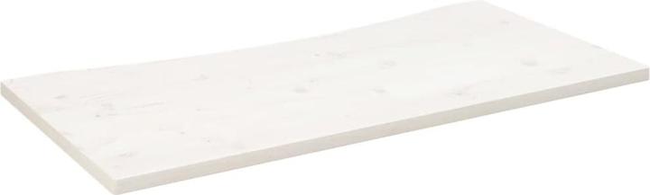 Produktbild VidaXL Schreibtischplatte Weiss 110x60x2,5 cm Massivholz Kiefer (110 x 60 x 2.5 cm)