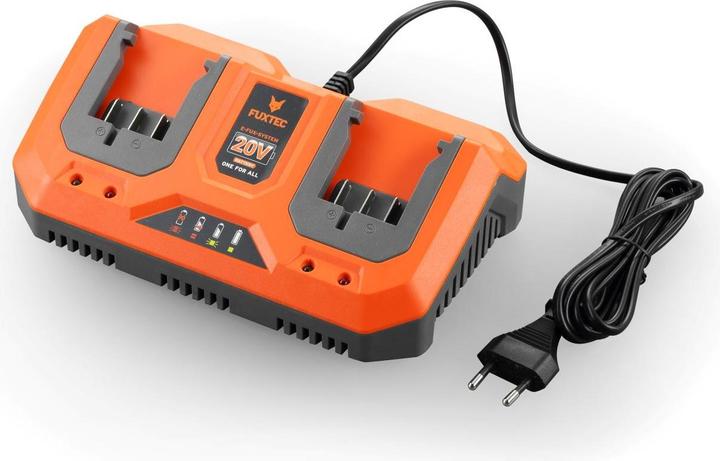 Actual product image Fuxtec 40V cordless lawn mower FX-E2RM46SET (Rechargeable battery operated)