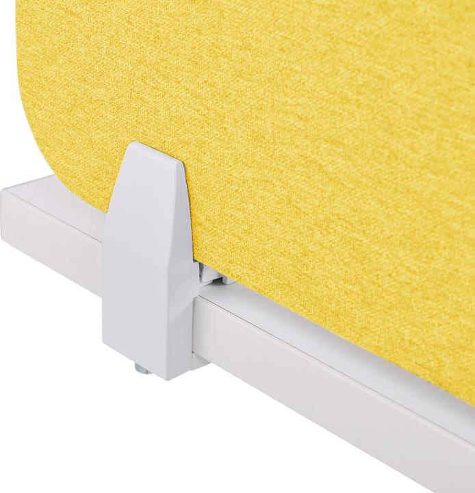 Image du produit Beliani Séparation de bureau jaune moutarde 72 x 40 cm WALLY