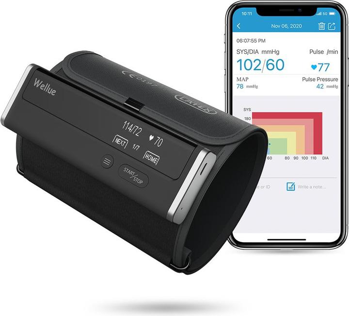 Produktbild ViatomTech BP2 Connect Wi-Fi upper arm bp monitor with ECG (Blutdruckmessgerät Oberarm)