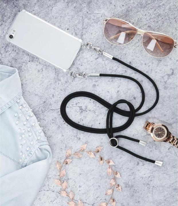 Immagine prodotto Hama Cover a tracolla con laccio da collo per Apple iPhone XR, trasparente (Apple iPhone XR)