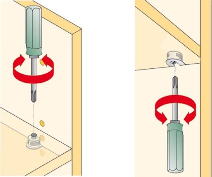 Actual product image Hettich Eccentric connecting fitting VB 35 (Connection fitting, 1 pcs.)
