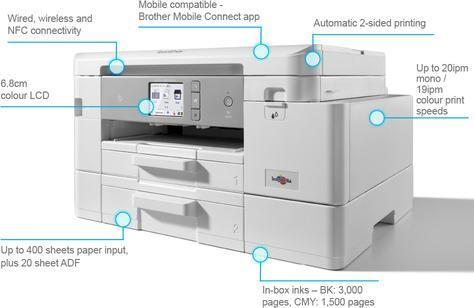 Image du produit Brother MFC-J4540DW (Encre, Couleur)
