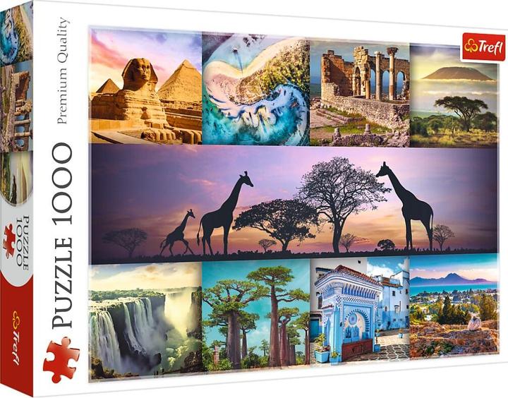 Immagine prodotto Trefl Puzzle 1000 - Collage - Africa (1000 pezzi)