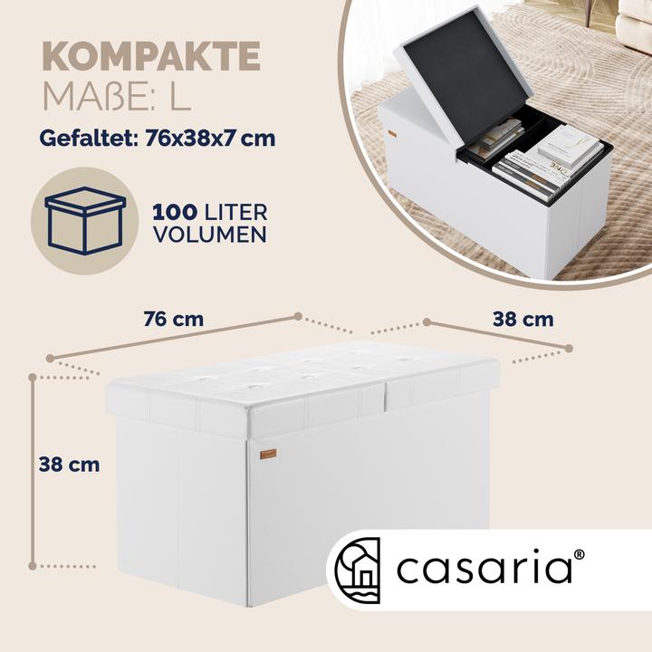 Image du produit Casaria Coffre de siège (80 cm)