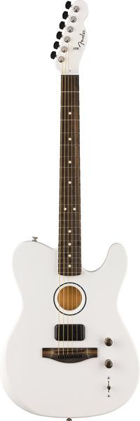 Fender FINNEAS American Acoustasonic Tele (E-Gitarre, Korpus: Mahagoni, Hals: Mahagoni, Griffbrett: Ebenholz, Decke: Massive Fichte)