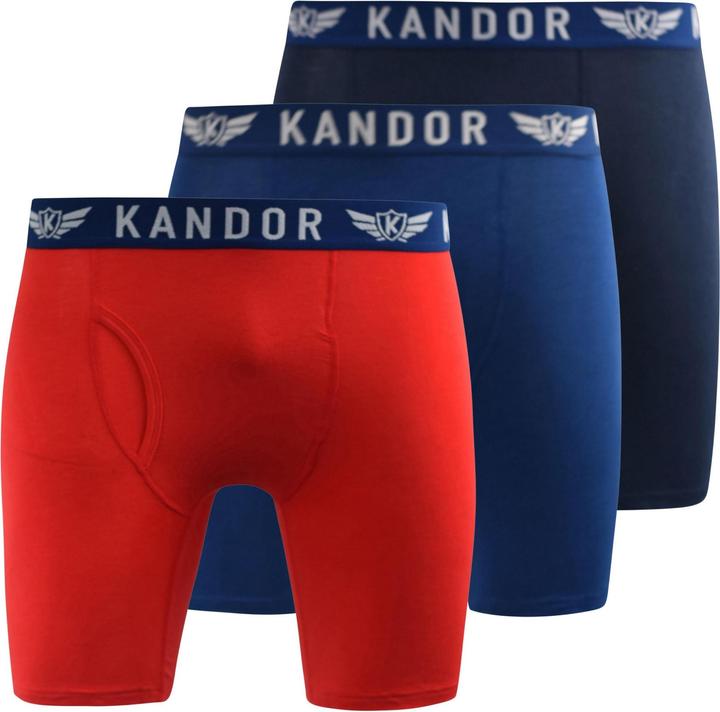 Produktbild Kandor Bambuso Boxershorts (3erPack) (XL, 3er Pack)