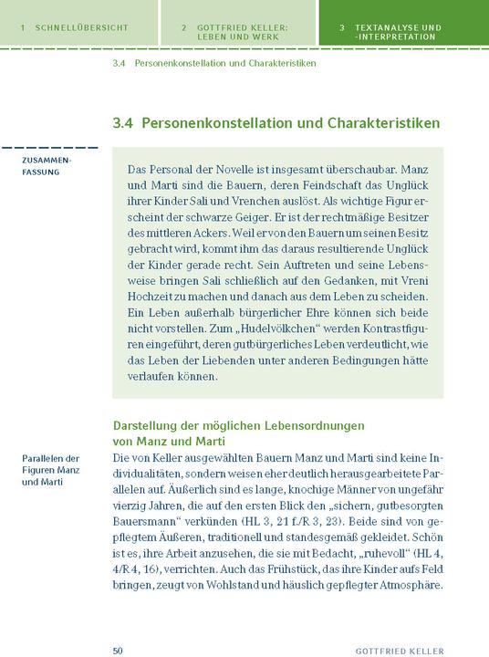 Produktbild Gottfried Keller: Romeo und Julia auf dem Dorfe (Deutsch, Walburga Freund-Spork, 2024)