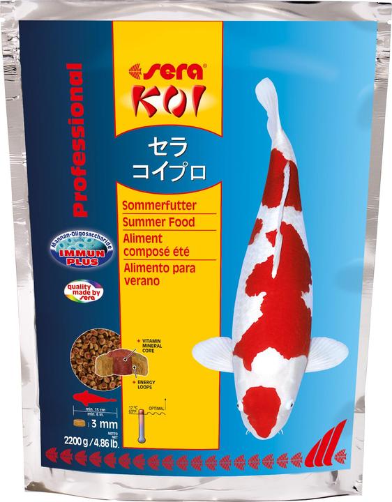 Immagine prodotto Sera Cibo estivo professionale per Koi (Pesce di stagno)