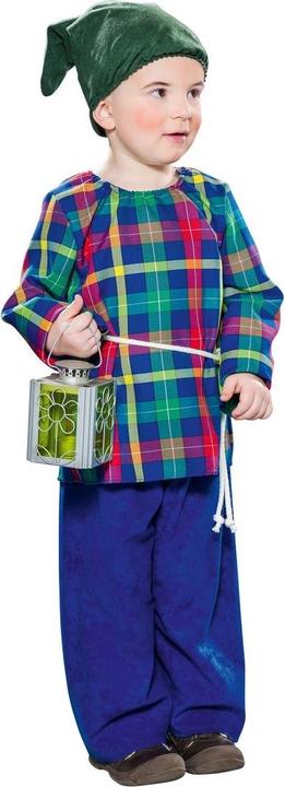 Immagine prodotto Festartikel Müller Costume da nano per bambini: top, pantaloni, cappello a punta, corda (98, 104)