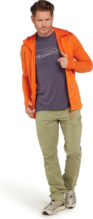 Actual product image Icebreaker Men Merino Mer 260 Quantum IV LS Zip Hoodie (XXL)