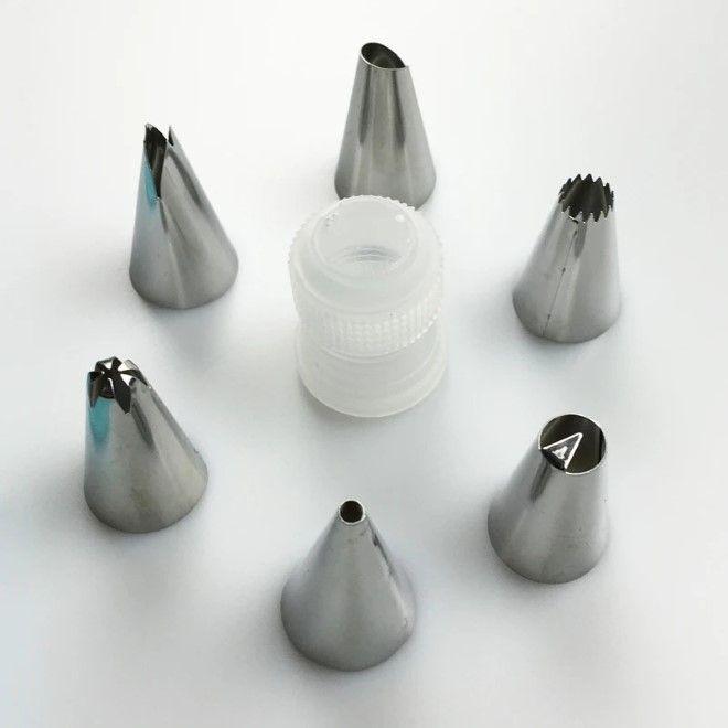 Actual product image MU Classic Silicone piping bag (set of 8) (Piping bag set)