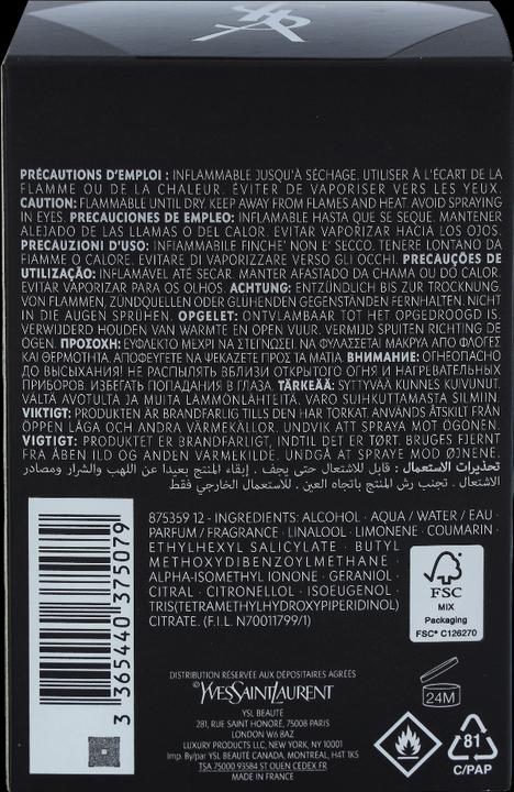 Produktbild Yves Saint Laurent La Nuit de l'Homme (Eau de Toilette, 100 ml)