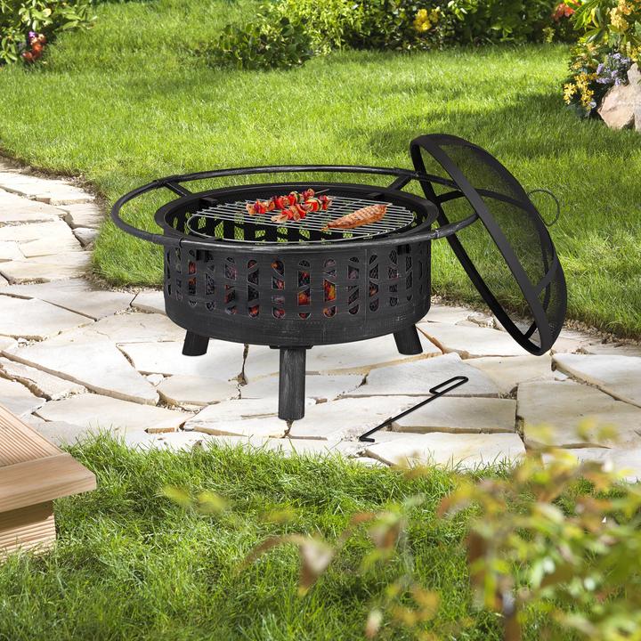 Immagine prodotto Relaxdays Braciere da-esterno (75 cm)