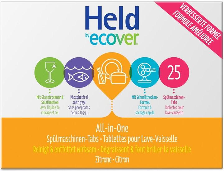 Image du produit Held Tout en un (Tabs, 25 Cycles de lavage)