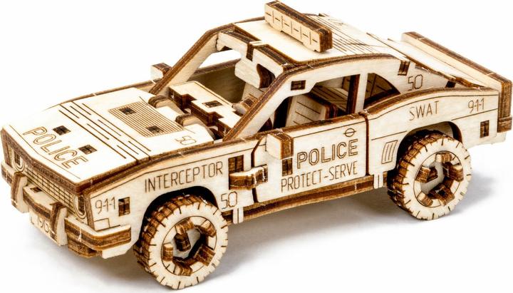 Produktbild WoodenCity Police Car