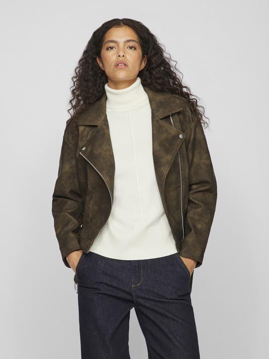 Actual product image Vila Zip biker jacket (38)
