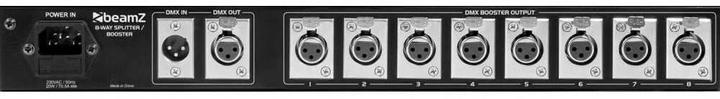 Immagine prodotto BeamZ Distributore/booster DMX a 8 canali