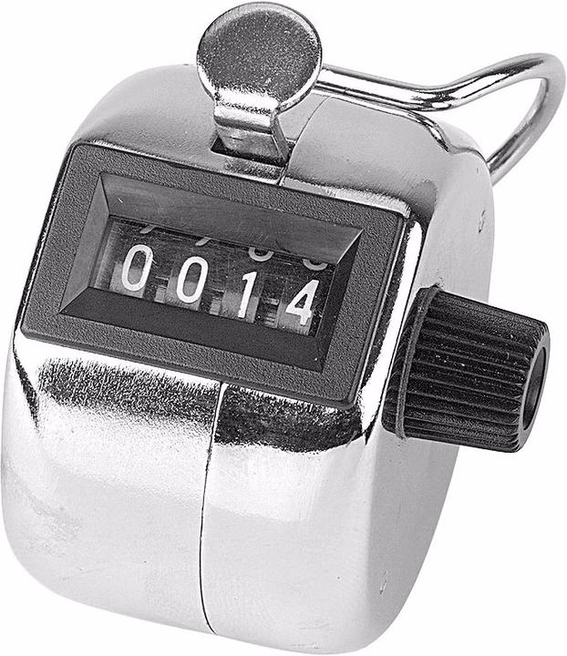 Produktbild Infactory Handzähler aus Metall, 2er-Pack