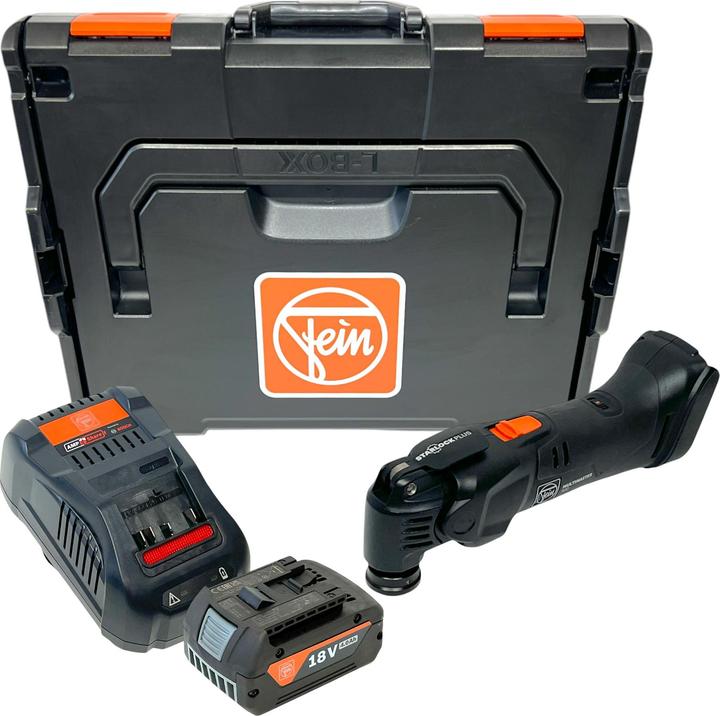 Actual product image Fein Multimaster AMM 500 Plus AS cordless multifunction tool 18 V Starlock Plus Black Edition + 1x