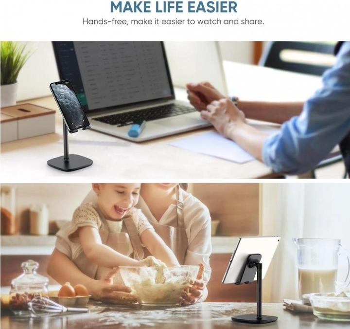 Actual product image Ugreen Universal cell phone table stand adjustable