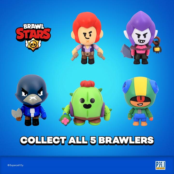 Produktbild Pmi Kids World BRAWL STARS S1 ACTION FIGURES 11cm - CROW