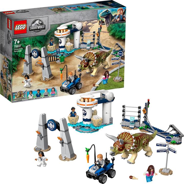 Image du produit LEGO Les émeutes du Triceratops (75937, LEGO Jurassic World)