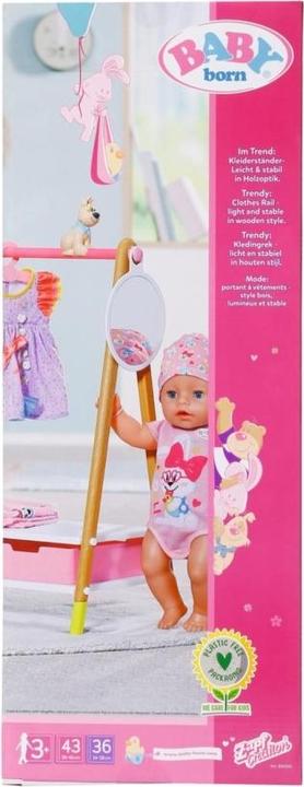 Actual product image Baby Born Clothes rail