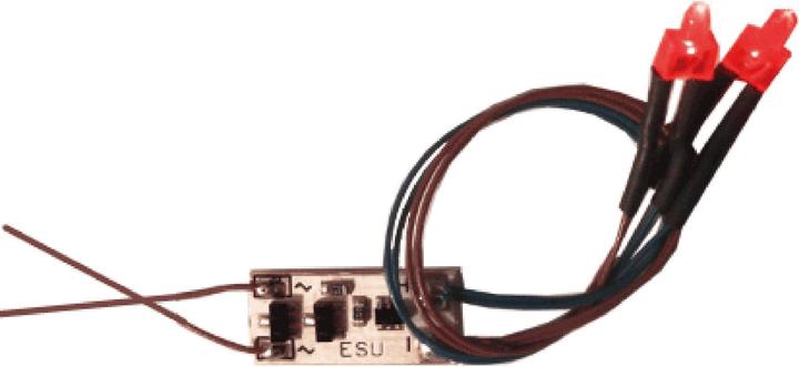 Image du produit ESU Éclairage intérieur feu arrière rouge, 2 LED
